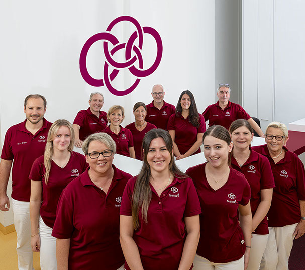 Gesamtes team CO4 mit den Ärzten Dres. Braun, Schneider, Hanssen, Braun