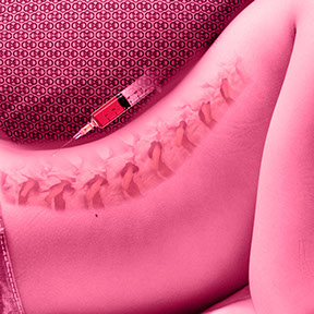 Motiv für die Infiltrationstherapie beim team CO4. Die Ansprechpartner sind Herr Dr. med. Jan-Marcel Hanssen und Herr Dr. med. Lukas Braun.