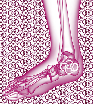 Röntgenbild mit Praxislogo symbolisiert Hernienchirurgie - Fachgebiete der Orthopädische und Chirurgische Praxis  Berner´s Braun Schneider.