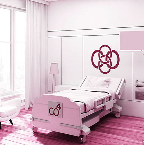 Bild Rückgrat u. Praxislogo symbolisiert Orthopädie. Eines der Fachgebiete der Orthopädische und Chirurgische Praxis  Berner´s Braun Schneider